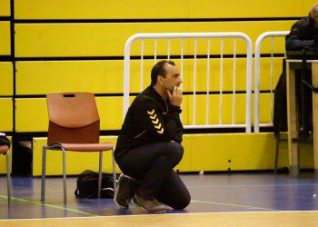 Chechu entrenador del primer equiopo BM ALcobendas