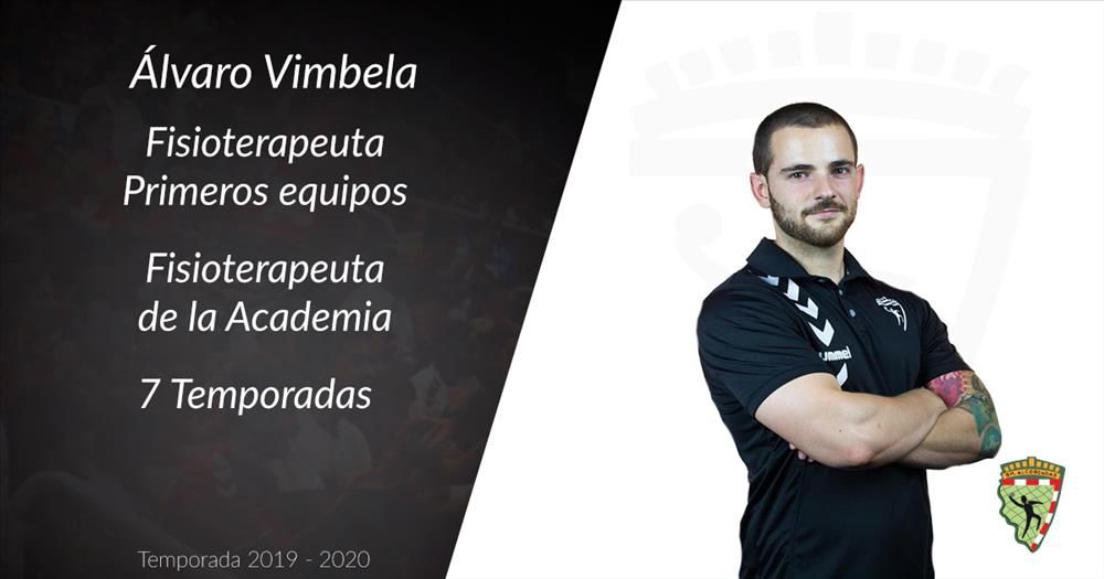 Álvaro Vimbela fisioterapeuta temporada 2019-2020