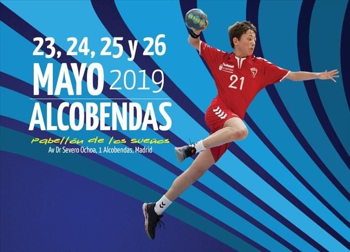 Cartel infantil masculino en Alcobendas 2019