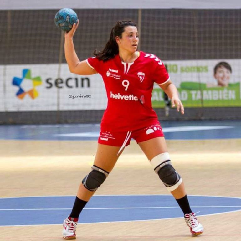 Nuria Andreu jugadora Helvetia BM Alcobendas 2019-2020