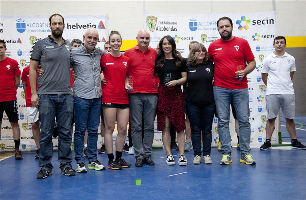 Adios a Raquel Flox, Alba García y Luis Gil del club Balonmano Alcobendas