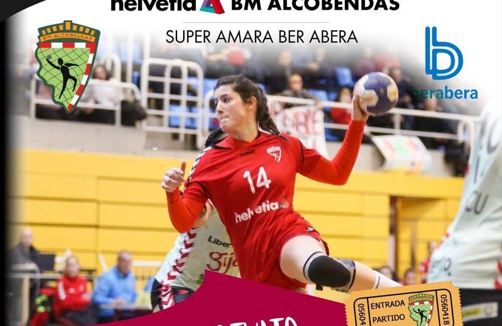 Cartel Partido Helvetia BM Alcobendas contra Bera Bera