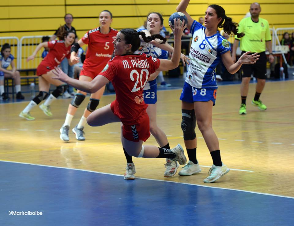 Jugada de Maria Palomo Helvetia BM Alcobendas
