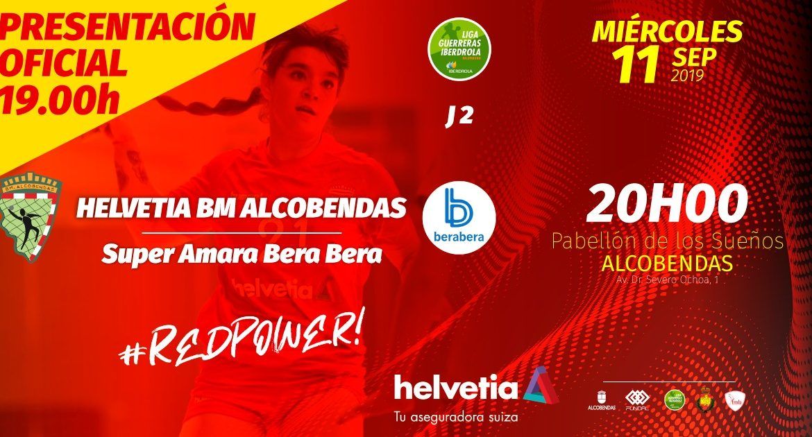 Presentación Helvetia Balonmano Alcobendas