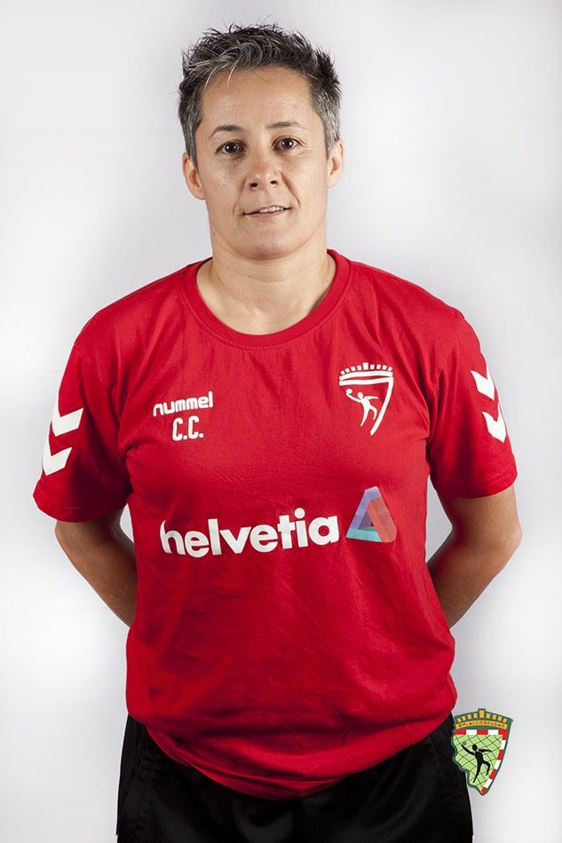 Entrenadora Cristina Cabeza