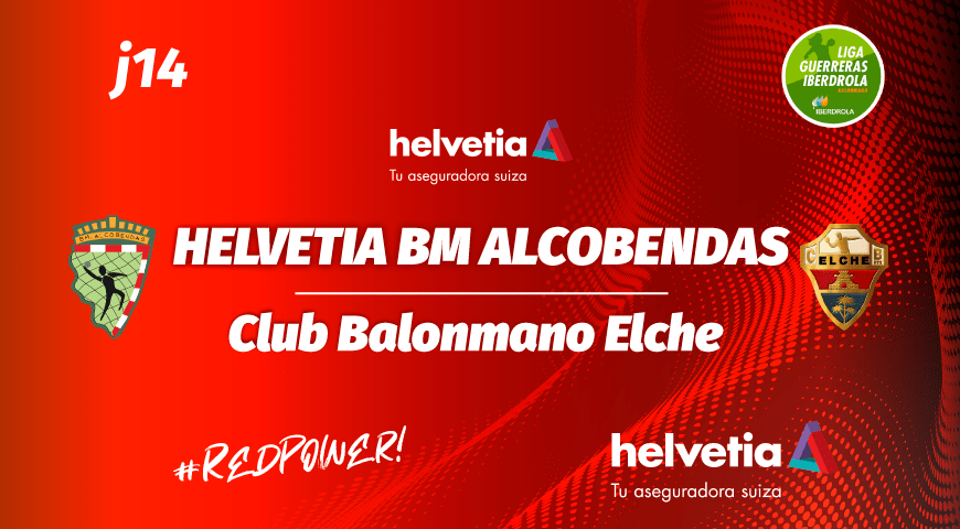 Noticia partido Helvetia BM Alcobendas contra Elche